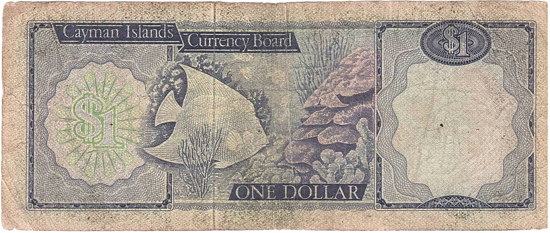 Cayman Islands 1 1971 VG P-1/a